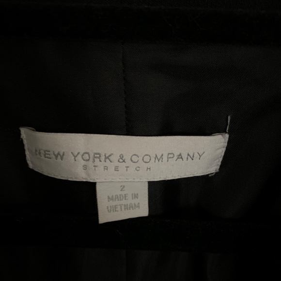 Black tailored one button jacket - Picture 5 of 5